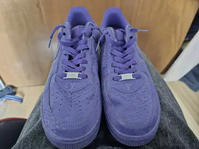 Zapatillas deportivas moradas Air Force Nike - miniatura 1