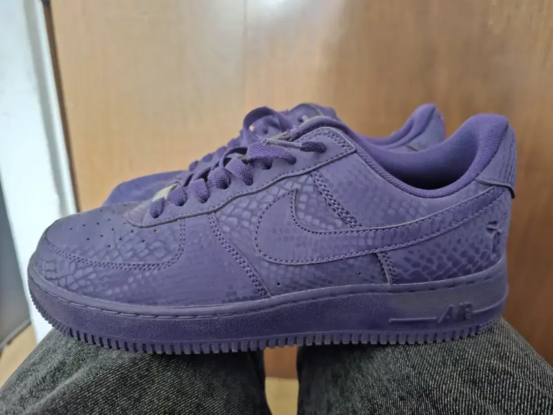 Zapatillas deportivas moradas Air Force Nike - 2