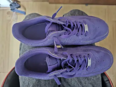 Zapatillas deportivas moradas Air Force Nike - miniatura 4