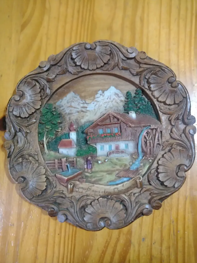 Plato decorativo Vintage(1970/1980) - 1