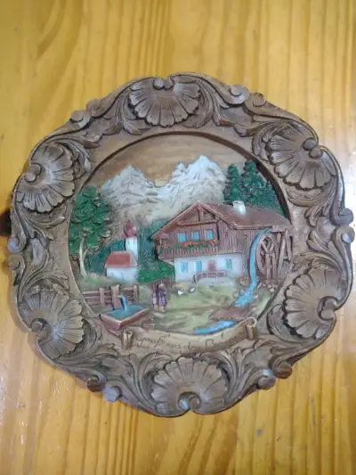 Plato decorativo Vintage(1970/1980) - miniatura 1