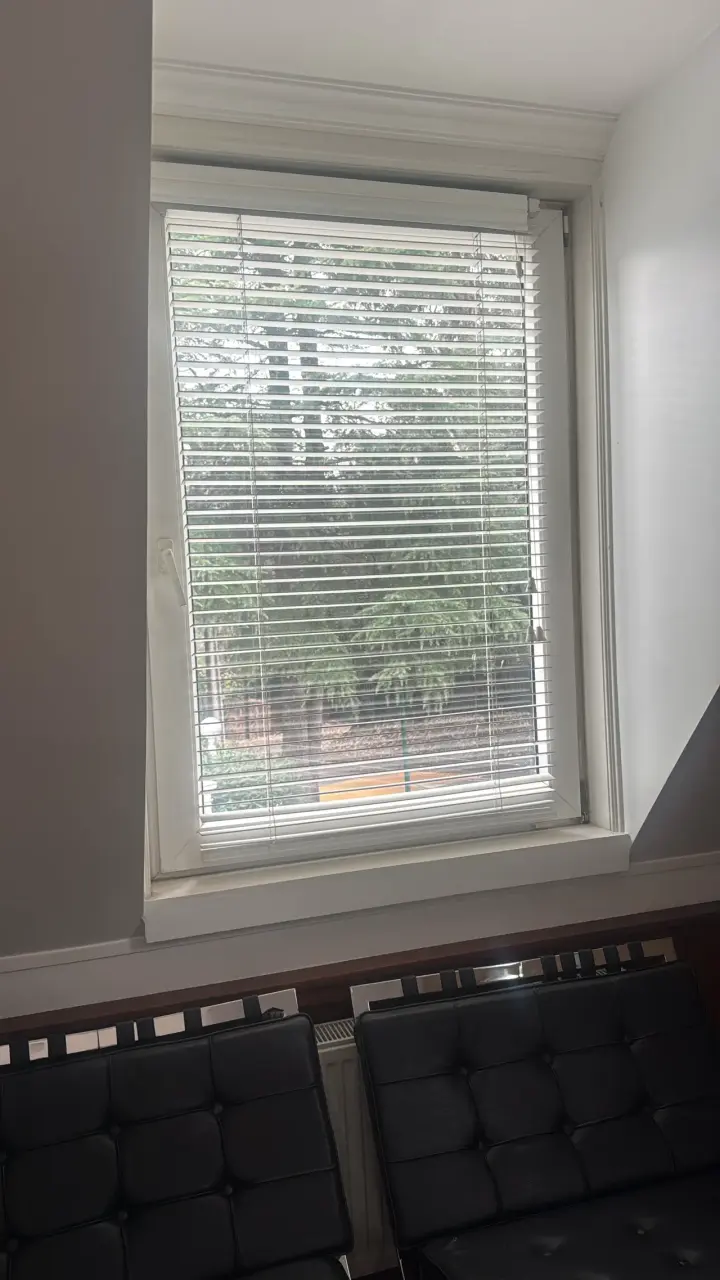 Persianas luxaflex blancas de madera - 5