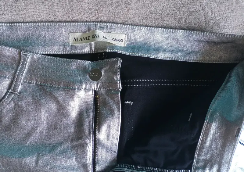 Pantalones plateados Alaniz - 3