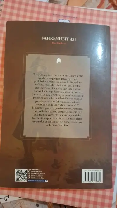 Libro Fahrenheit 451 de Ray Bradbury - miniatura 2