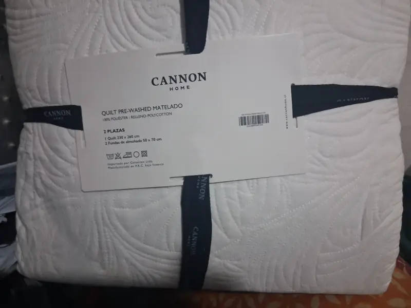 Quilt matelado 2 plazas Cannon Home