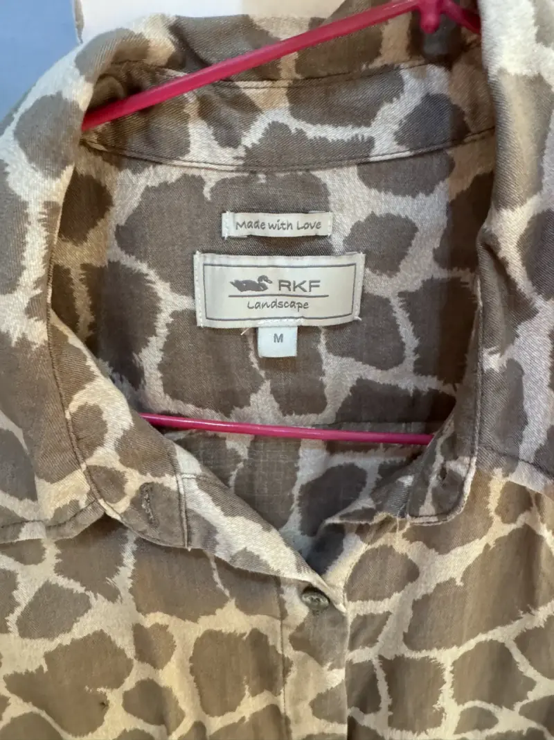Camisa estampada de animal print RKF mujer - 1