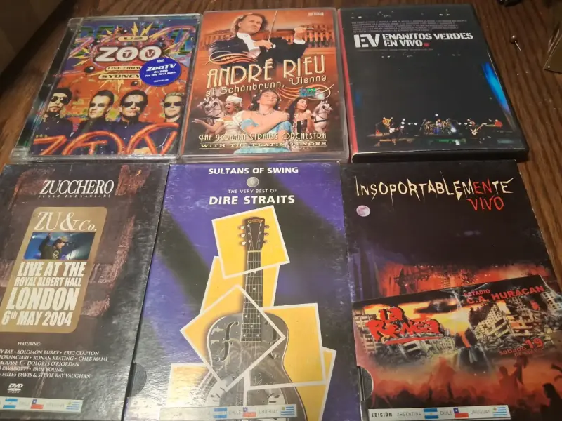 Colección de DVDs de música y conciertos - 2