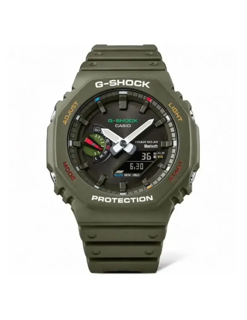 Reloj Casio G-Shock Solar Verde RPK Militar - 1