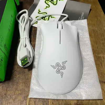 Mouse Razer DeathAdder Essential Edición Blanca - miniatura 2