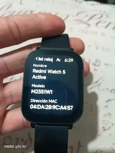 Reloj Inteligente Redmi Watch 5 Active Negro - miniatura 1