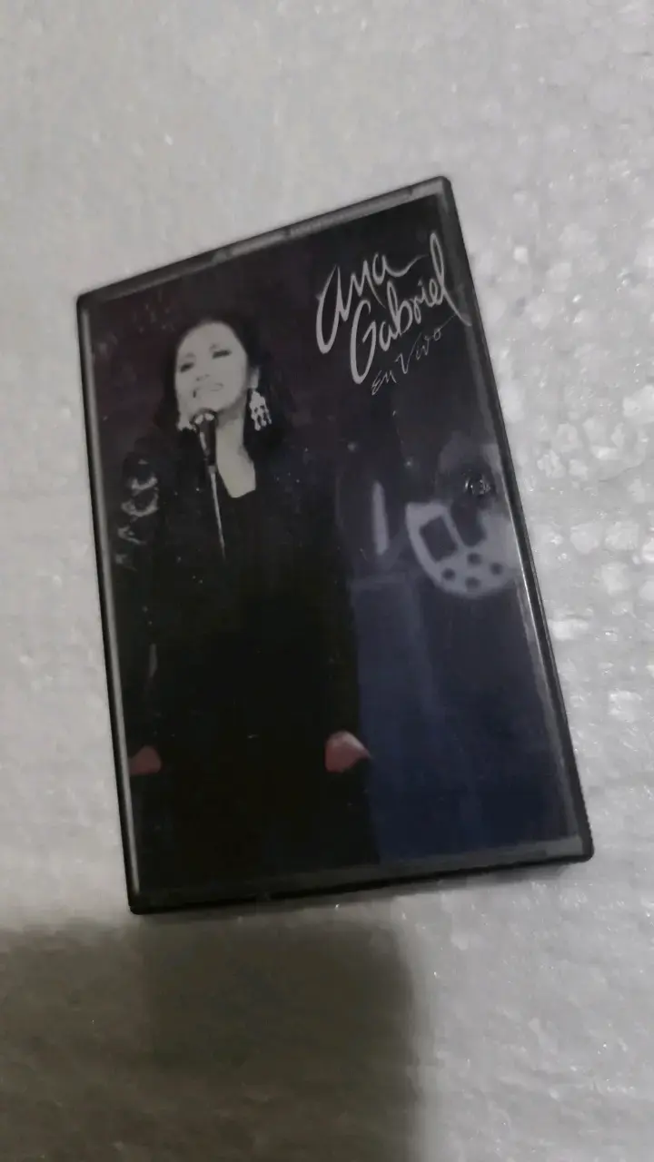 Cassette Ana Gabriel En Vivo - 1