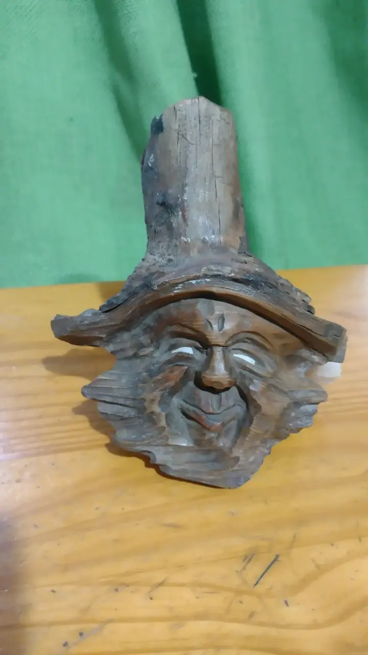 Duende del Bosque madera tallada (coleccion) - 4