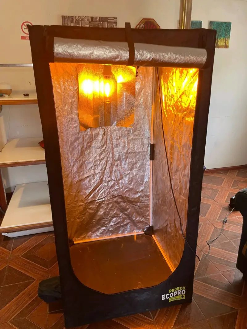 Carpa de cultivo interior Probox Ecopro con luz - 1