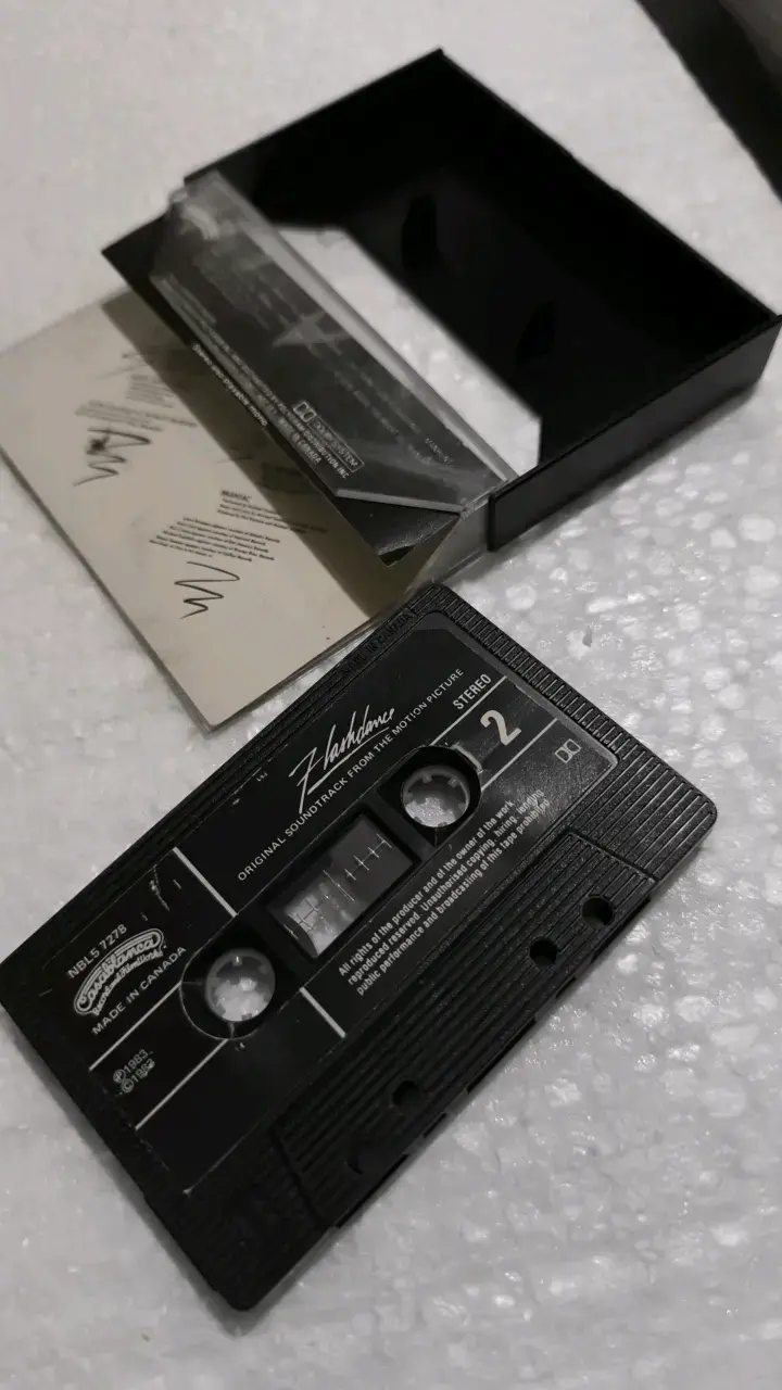 Cassette de Banda Sonora Flashdance Original - 2