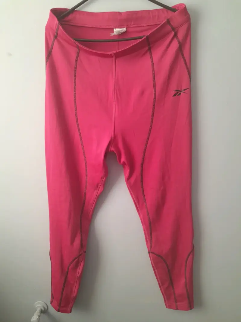Leggings deportivos fuccia Reebok para mujer