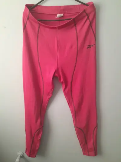 Leggings deportivos fuccia Reebok para mujer - miniatura 1