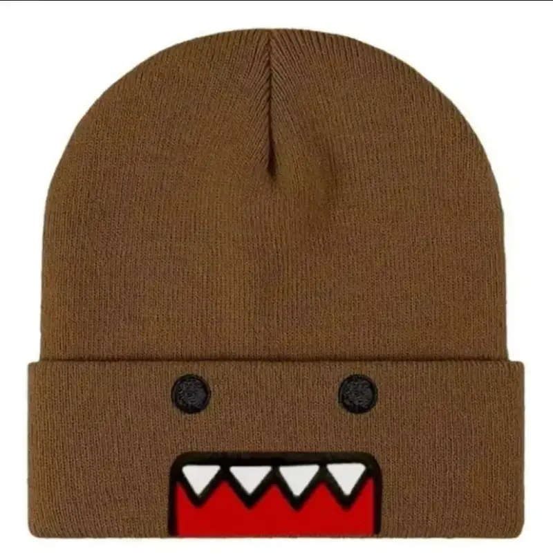Gorro Domo-kun Marron y2k - 1