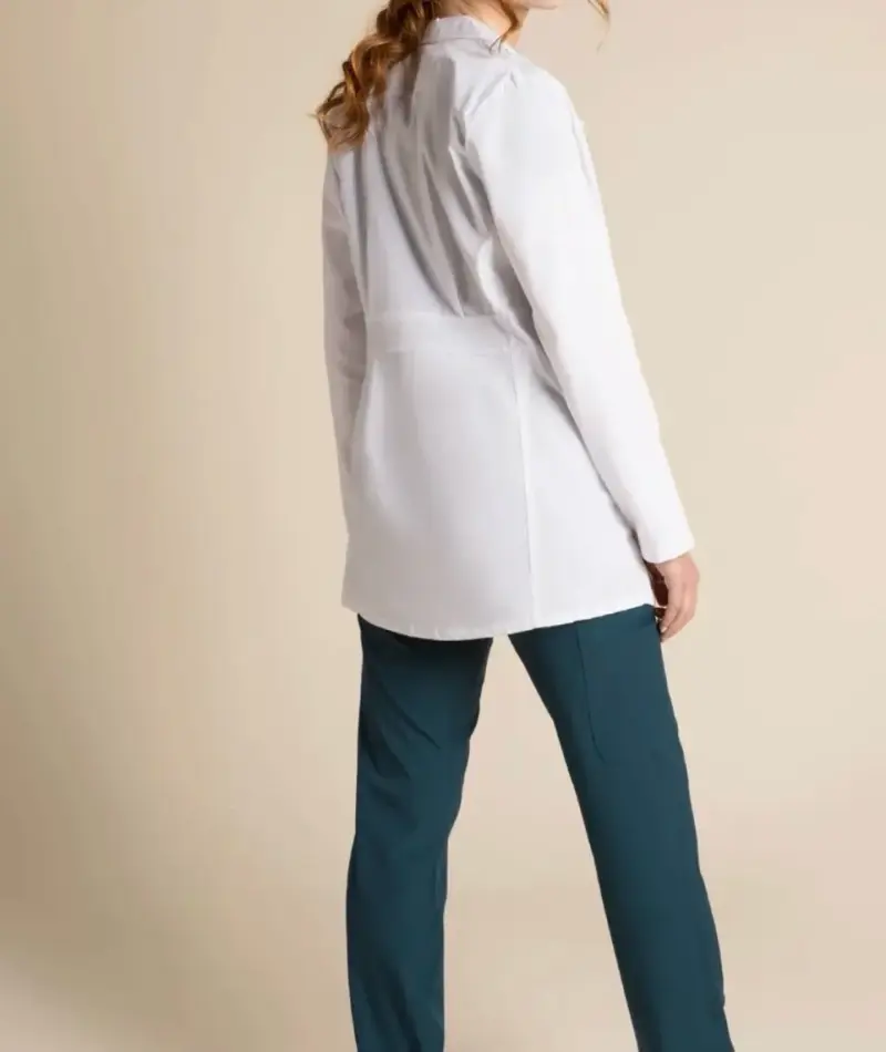 Delantal Médico Blanco para Mujer - 2
