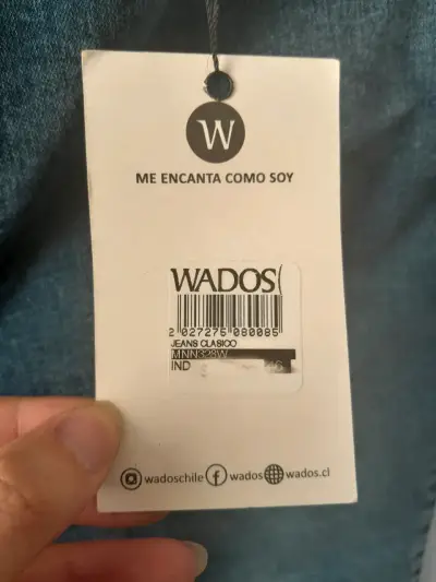 Jeans clásicos de tiro alto Wados para mujer - miniatura 4