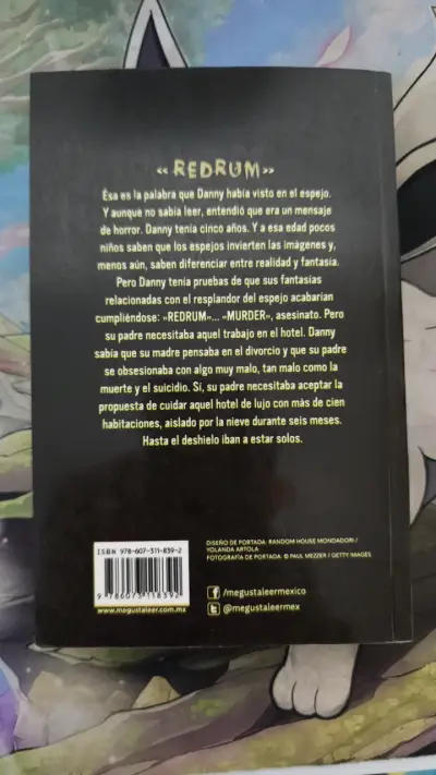 Libro 'El Resplandor' de Stephen King en buen estado - miniatura 2