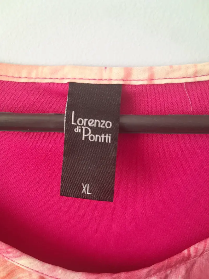 Blusa sin mangas estampada Lorenzo di Pontti XL - 2
