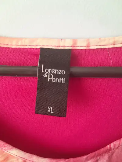 Blusa sin mangas estampada Lorenzo di Pontti XL - miniatura 2