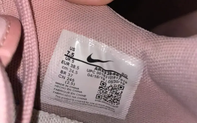 Zapatillas Nike Air Force 1 Rosadas Mujer - 4