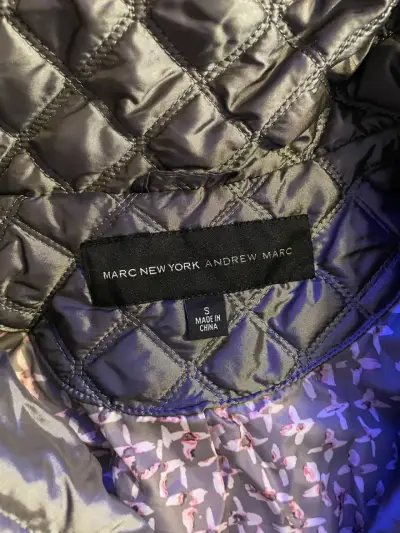 Chaqueta acolchada gris Marc New York para mujer - miniatura 3