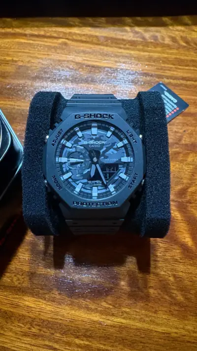 Reloj Casio G-Shock Negro ResistenteRPK al Agua - miniatura 1