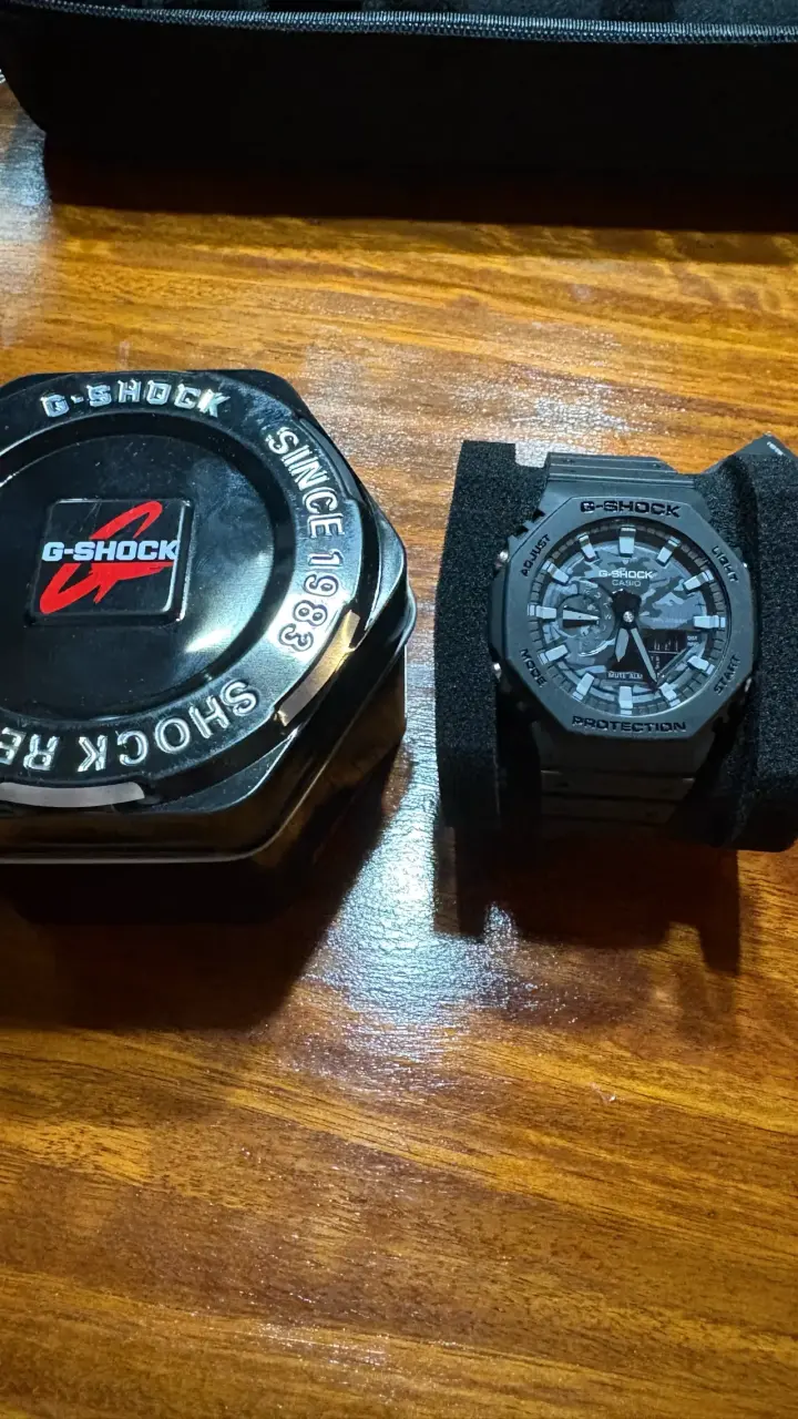 Reloj Casio G-Shock Negro ResistenteRPK al Agua - 2