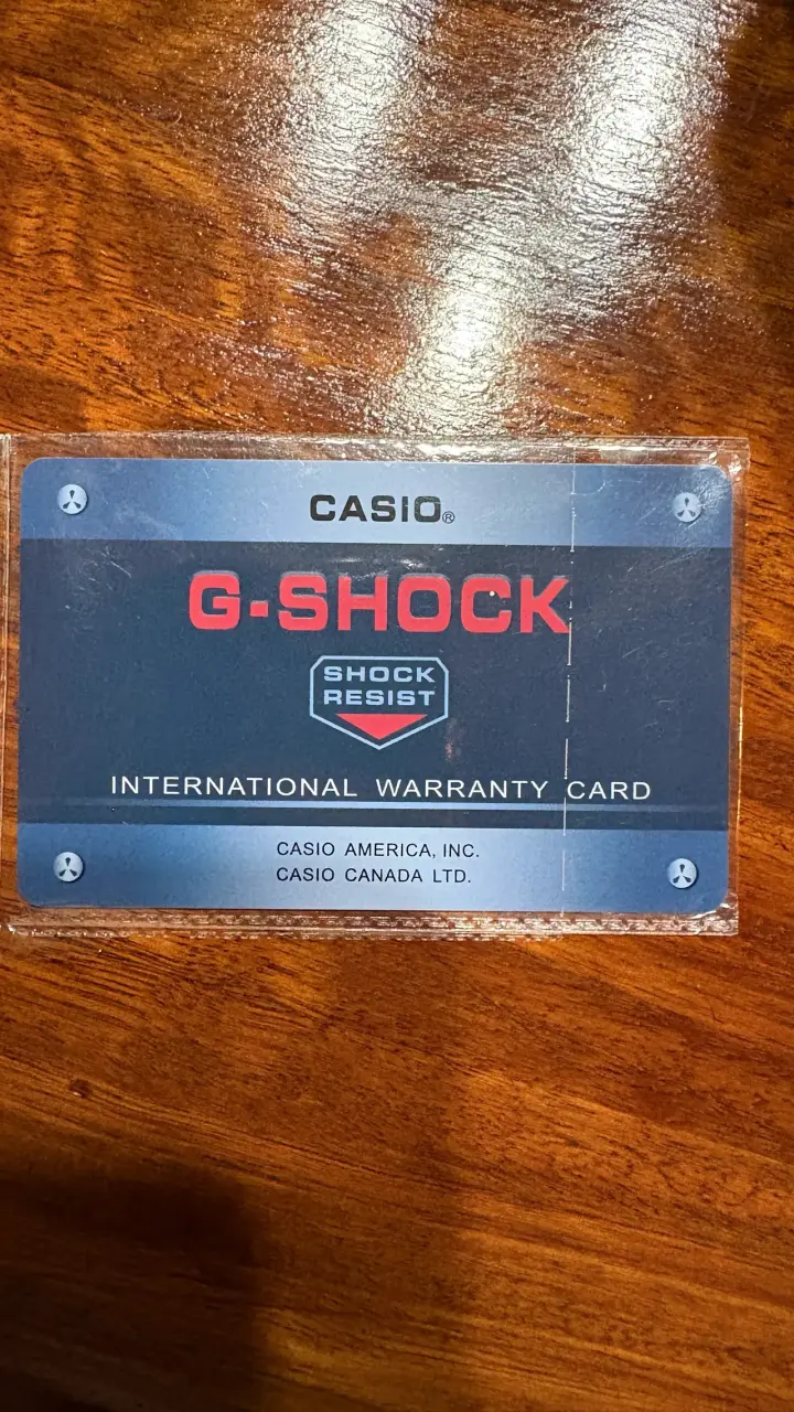 Reloj Casio G-Shock Negro ResistenteRPK al Agua - 4
