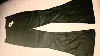 Pantalones acampanados negros JRL talla L/XL - miniatura 1