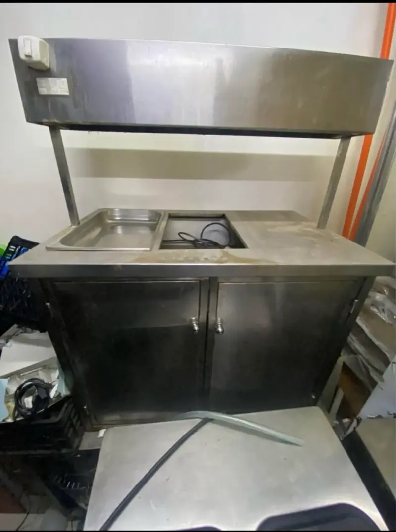 Mueble de acero inoxidable para cocina industrial - 4