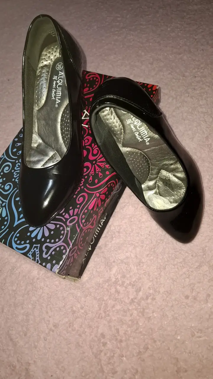 Zapatos de Tacón Negro Alquimia Elegantes - 2