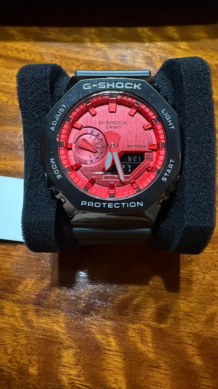 Reloj Casio G-Shock rojo RPK resistente al agua - 2