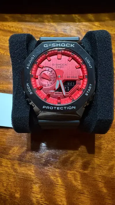 Reloj Casio G-Shock rojo RPK resistente al agua - miniatura 2