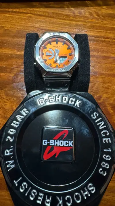 Reloj Casio G-Shock Naranja RPK Resistente al Agua - miniatura 2