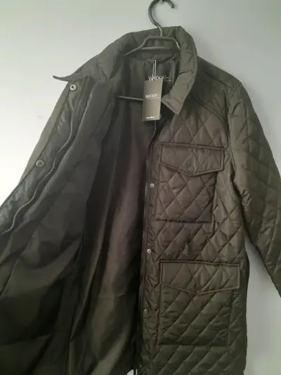 Parka acolchada negra Wados para mujer - miniatura 3