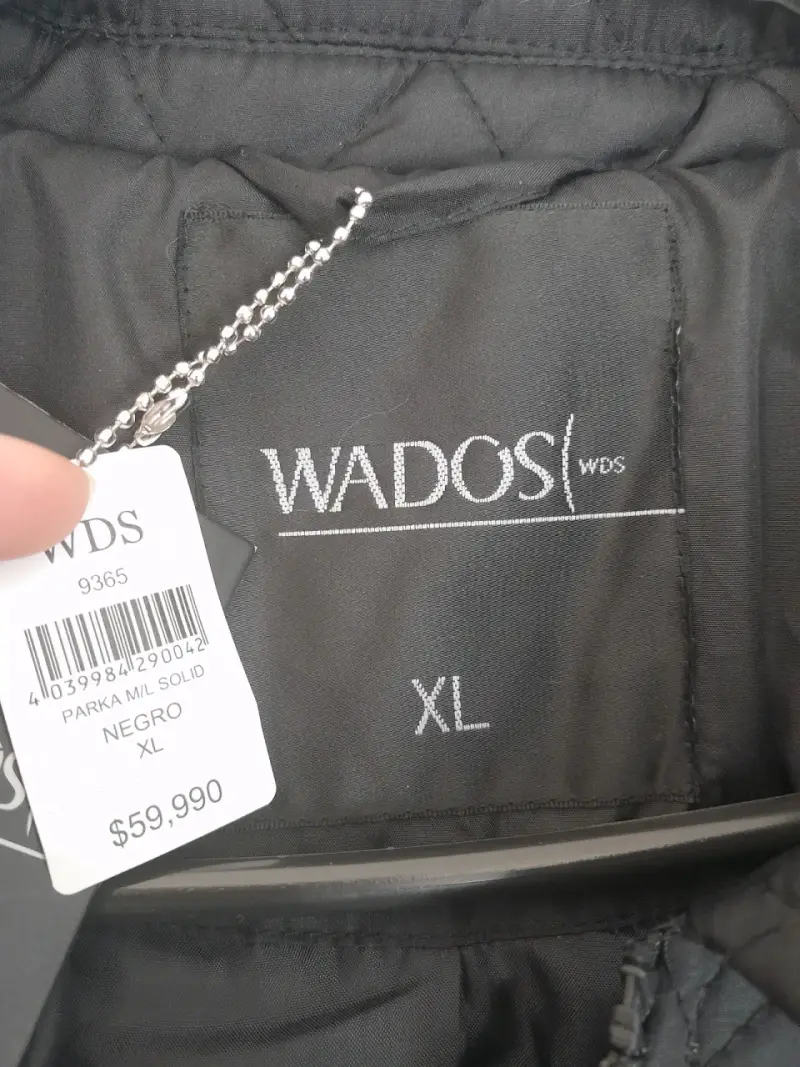 Parka acolchada negra Wados para mujer - 4