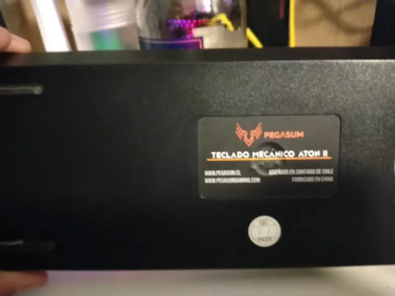 Teclado mecánico RGB Pegasusum Aton II - 3