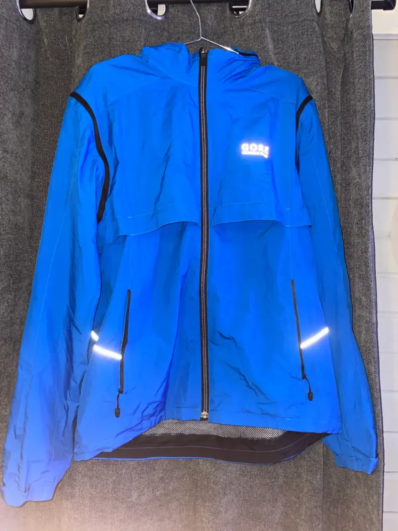 Chaqueta cortaviento Gore Running Wear azul - 6