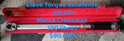 Llave de Torque Crossman 250 Libras - miniatura 1
