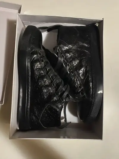 Balenciaga arenas High negras - miniatura 2