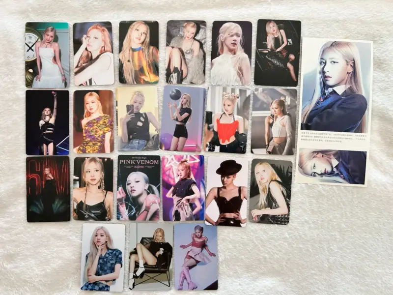Set de photocards blackpink Rosé - 2