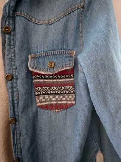 Chaqueta de jeans - miniatura 2