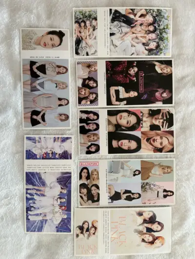 Mix de trajetas y postales de blackpink - miniatura 1