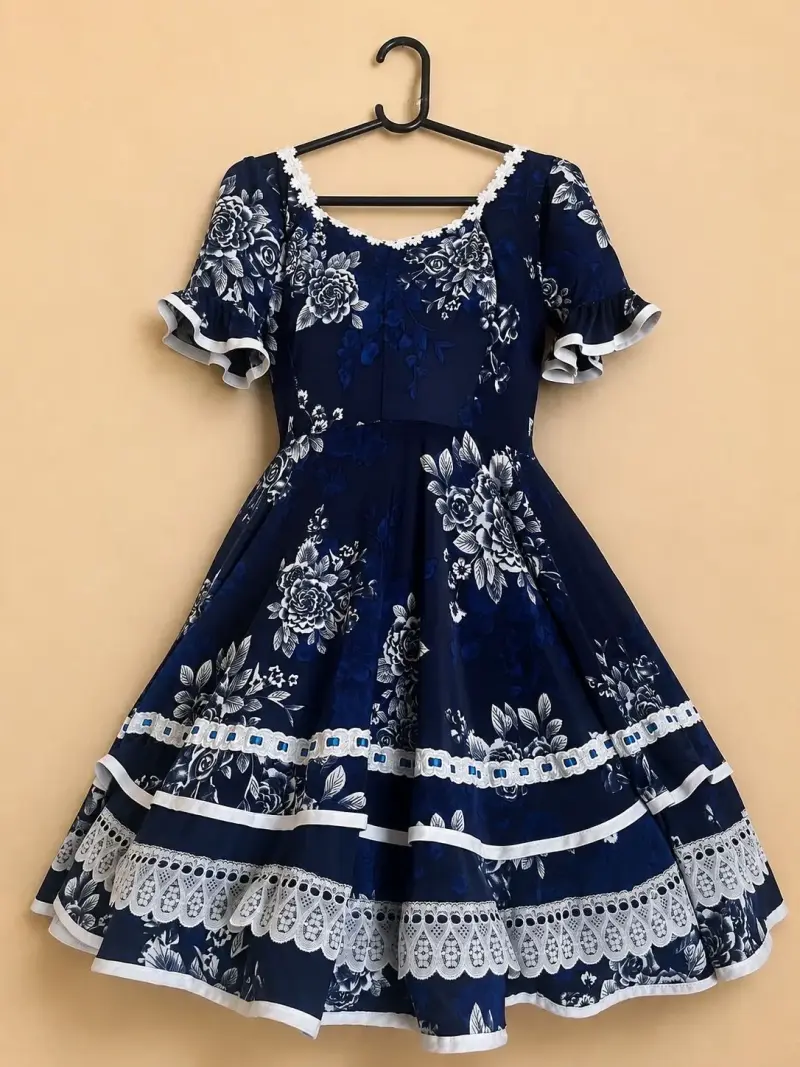 Vestidos de cueca- china - 2