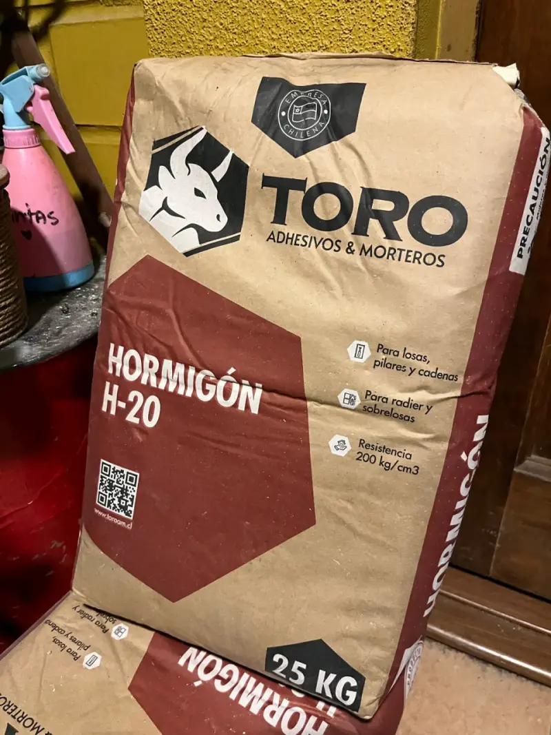 Bolsa de Hormigón H-20 Toro 25 kg - 1