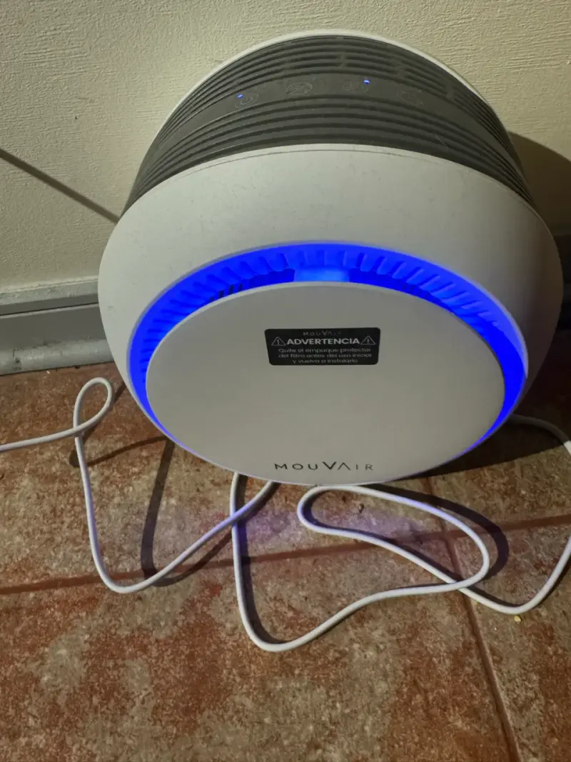 Purificador de Aire MouVair con Luz LED Azul - 2