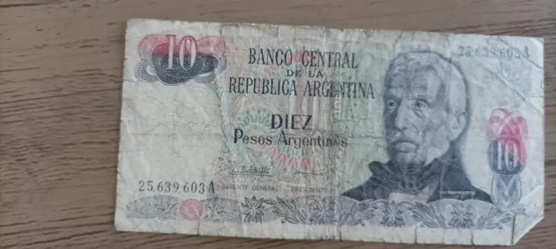 Billetes antiguos de Chile y Perú - 6